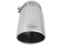 aFe Universal Bolt On Exhaust Tip Polished 5in Inlet x 6in Outlet x 12in Long - Burkken Auto Parts