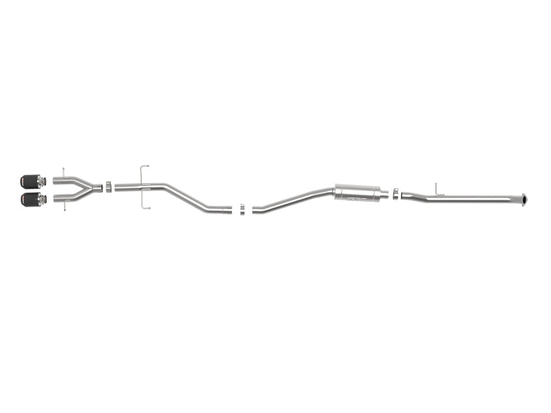 aFe Takeda 2.5in 304SS Cat-Back Exhaust System 17-20 Honda Civic SI Coupe L4-1.5L (t) - Burkken Auto Parts