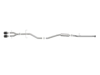 aFe Takeda 2.5in 304SS Cat-Back Exhaust System 17-20 Honda Civic SI Coupe L4-1.5L (t) - Burkken Auto Parts