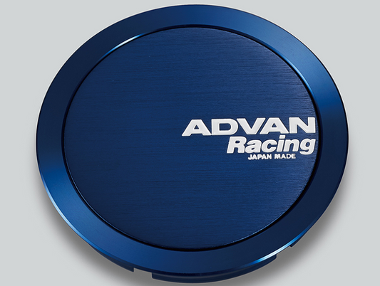 Advan 73mm Full Flat Centercap - Blue Anodized - Burkken Auto Parts