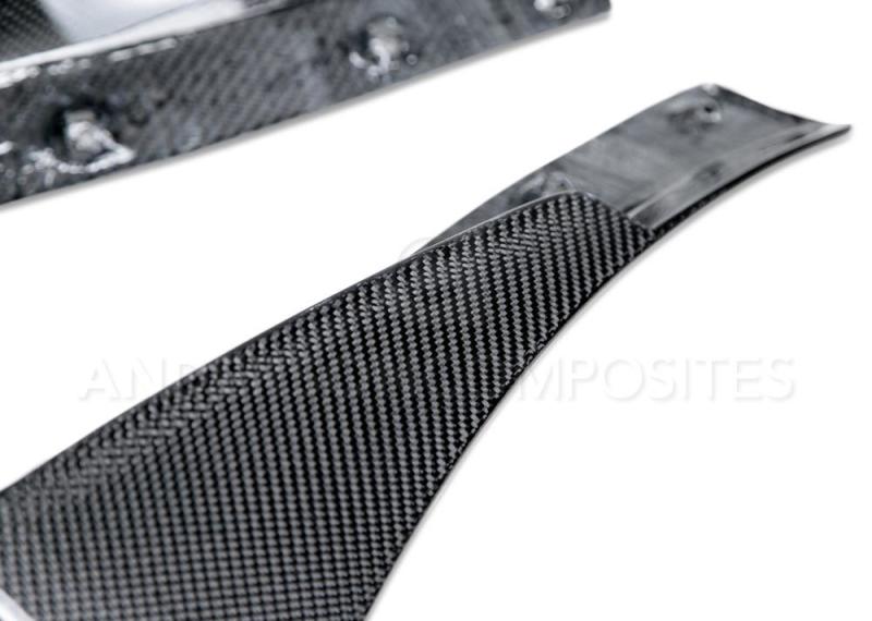 Anderson Composites 14+ Chevrolet Corvette C7 Z06 Front Bumper Canards - Burkken Auto Parts