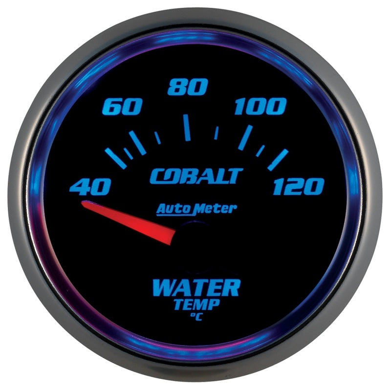 Autometer Cobalt 52mm Short Sweep Electronic 40-120 Deg C Water Temprature Gauge - Burkken Auto Parts
