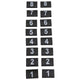 Fast Cyl. Numbering Kit, 8.5Mm, Heat Shrink, 8.5Mm Universal