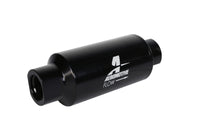 Aeromotive In-Line Filter 10AN 10 Micron Microglass Element Bright-Dip Black 2in OD - Burkken Auto Parts