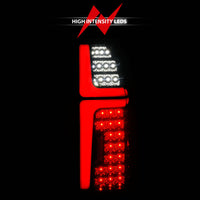 ANZO 15-20 Chevrolet Tahoe Sequential LED Tube Taillights Black - Burkken Auto Parts