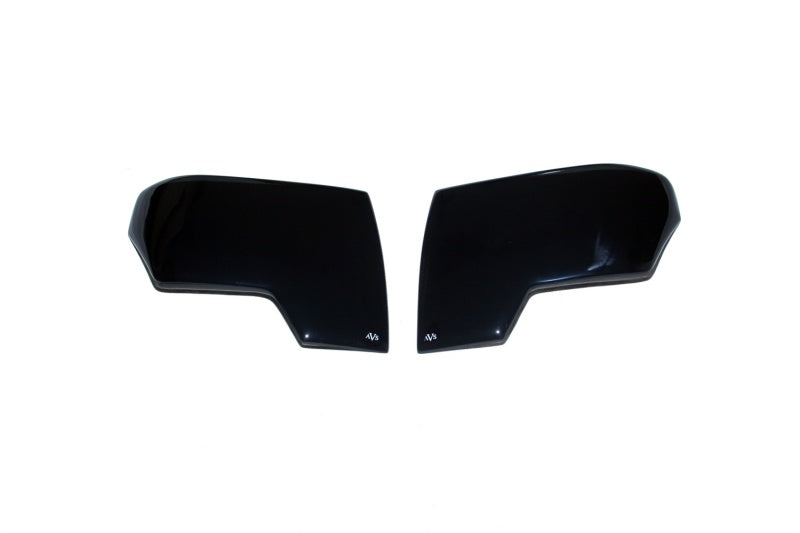 AVS 04-12 Chevy Colorado Headlight Covers - Black - Burkken Auto Parts