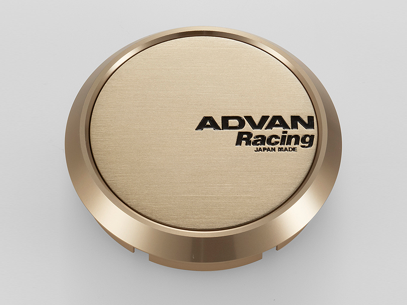 Advan 73mm Flat Centercap - Bronze Alumite - Burkken Auto Parts