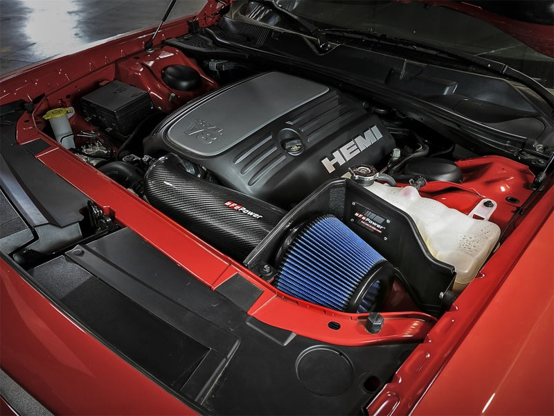 aFe MagnumFORCE Intakes Stage-2 P5R Carbon Fiber AIS 11-17 Dodge Challenger/Charger V8-5.7L Hemi - Burkken Auto Parts