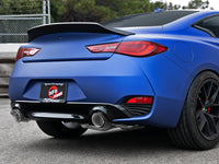 aFe POWER Takeda 2.5in 304 SS CB Exhaust w/ Carbon Fiber Tips 17-19 Infiniti Q60 V6-3.0L (tt) - Burkken Auto Parts