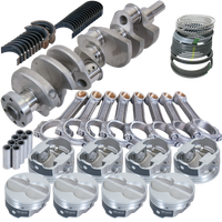 Eagle Ford 289/302 3.400in Crank 5.400in I-Beam Rod -11cc Flat Top 4.000in Pistons Rotating Assembly - Burkken Auto Parts