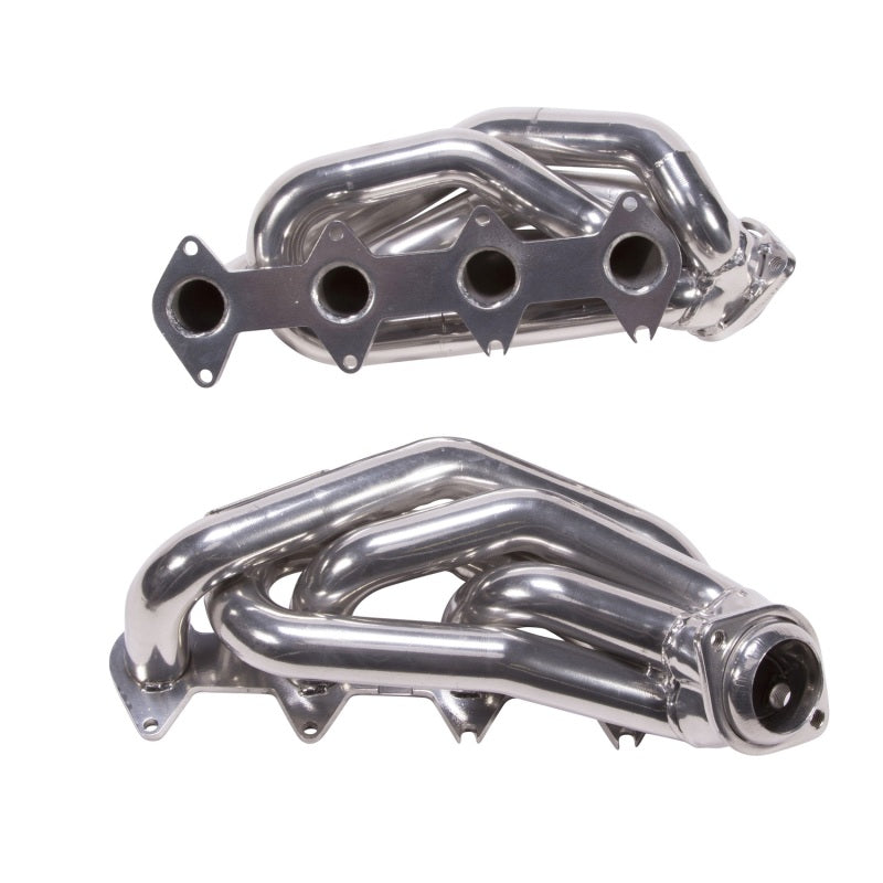 BBK 05-10 Mustang 4.6 GT Shorty Tuned Length Exhaust Headers - 1-5/8 Silver Ceramic - Burkken Auto Parts