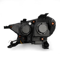 AlphaRex 19-21 Ford Ranger NOVA LED Proj Headlight Plnk Style Alpha Blk w/Activ Light/Seq Signal/DRL - Burkken Auto Parts