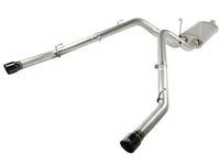 aFe MACHForce XP Exhausts Cat-Back SS-409 EXH CB Dodge Ram 1500 5.7L HEMI 09-13 Glossed Black - Burkken Auto Parts