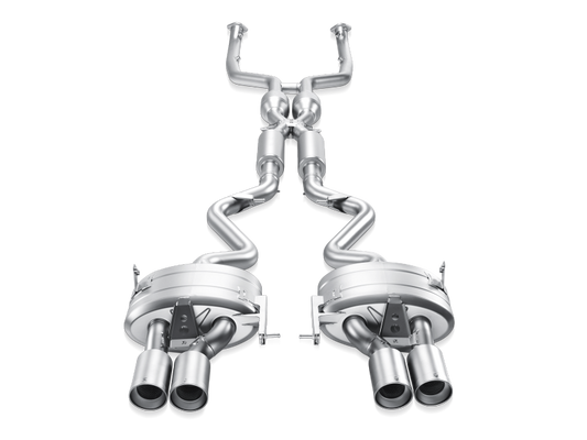 Akrapovic 07-13 BMW M3 (E92 E93) Evolution Line w/ Cat (Titanium) (Req. Tips) - Burkken Auto Parts