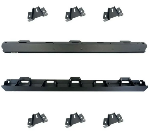 Rock Slide 18-25 Jeep Wrangler JL Deluxe Rock Rail - Burkken Auto Parts