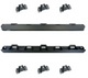Rock Slide 18-25 Jeep Wrangler JL Deluxe Rock Rail - Burkken Auto Parts