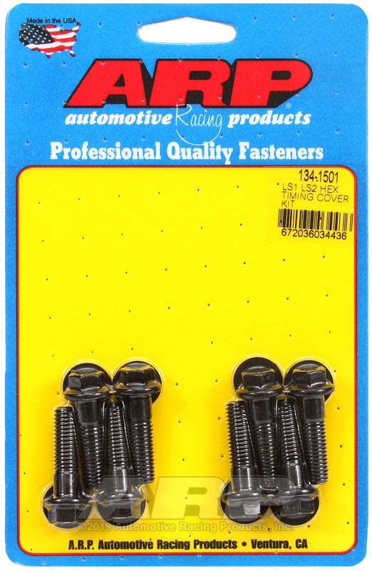 ARP LS1 LS2 Hex Timing Cover Bolt Kit - Burkken Auto Parts