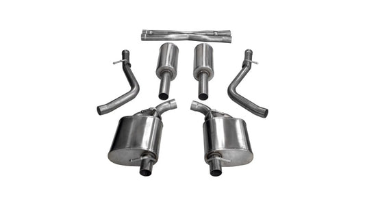 Corsa 2015-2016 Dodge Charger / Chrysler 300 5.7L V8  Polished Xtreme Cat-Back - Burkken Auto Parts
