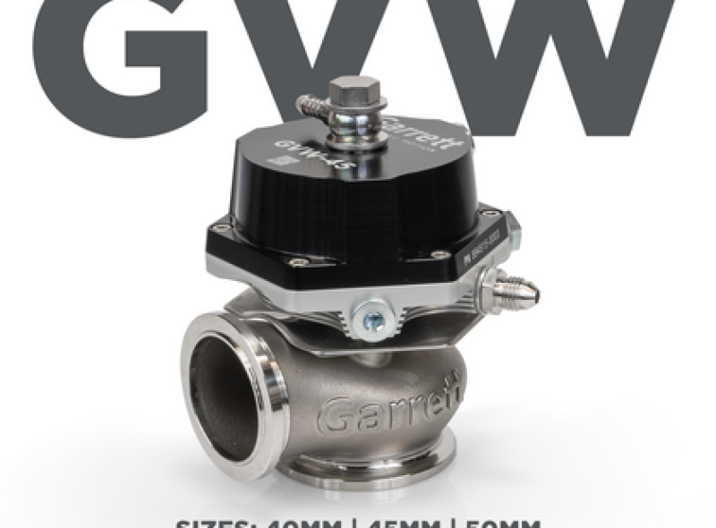 Garrett GVW-40 40mm Wastegate Kit - Black - Burkken Auto Parts