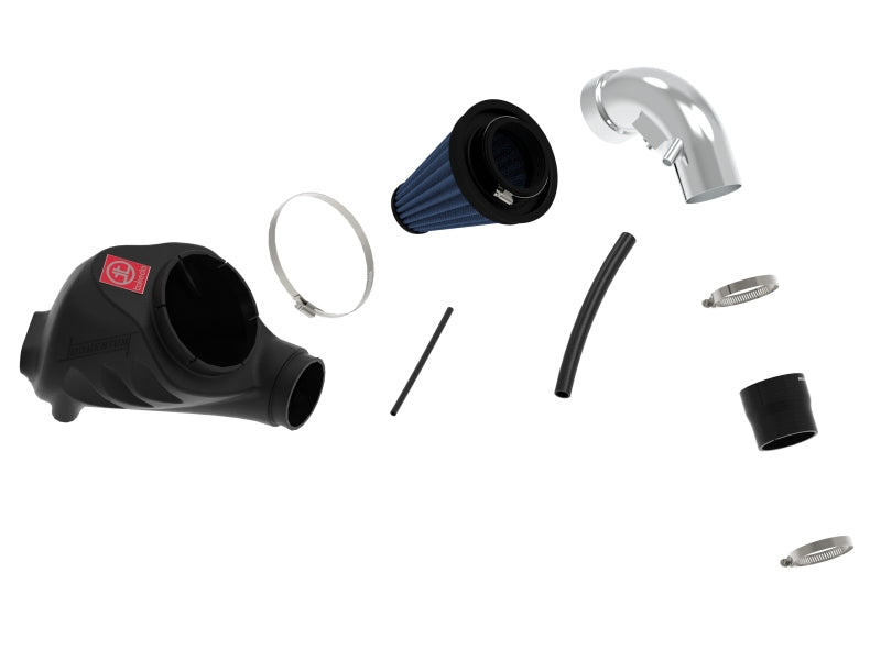 aFe Takeda Momentum Sealed Intake System 12 Honda Civic Si 2.4L Stage 2 Pro 5R Polished - Burkken Auto Parts