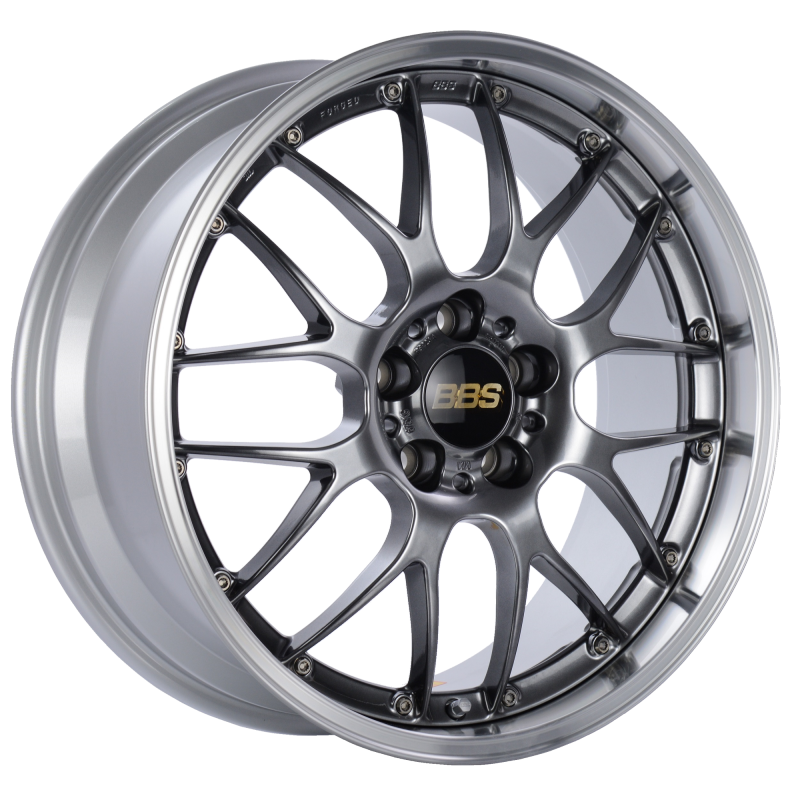 BBS RS-GT 18x8 5x130 ET50 CB71.6 Diamond Black Center Diamond Cut Lip Wheel - Burkken Auto Parts