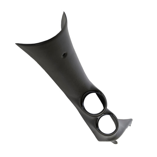 Autometer 07-08 Chevy Silverado/Duramax / 07-08 GMC Sierra/Duramax Black Dual Pillar Pod - Burkken Auto Parts