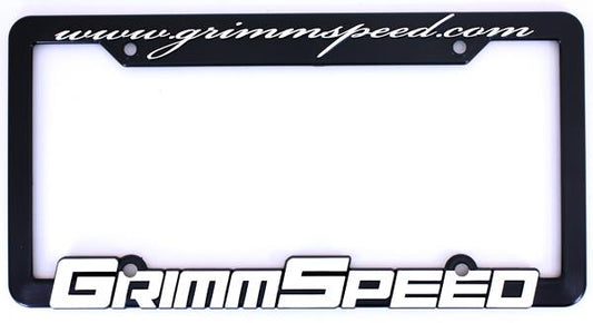 GrimmSpeed License Plate Frame (Pair) - Burkken Auto Parts