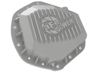 aFe Street Series Rear Differential Cover Raw w/ Machined Fins 01-18 GM Diesel Trucks V8-6.6L (td) - Burkken Auto Parts