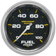 Autometer Marine Carbon Fiber 2-5/8in 100 PSI Digital Stepper Motor Fuel Pressure Gauge - Burkken Auto Parts