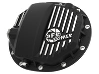 aFe Power Pro Series AAM 9.5/9.76 Rear Diff Cover Black w/Mach Fins 14-19 GM Silverado/Sierra 1500 - Burkken Auto Parts