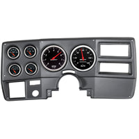 Autometer Designer Black 73-83 Chevy Truck / Suburban Dash Kit 6pc Tach/ MPH/ Fuel/ Oil/ WTMP/ Volt - Burkken Auto Parts