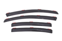 AVS 12-15 Honda Civic Ventvisor In-Channel Front & Rear Window Deflectors 4pc - Smoke - Burkken Auto Parts