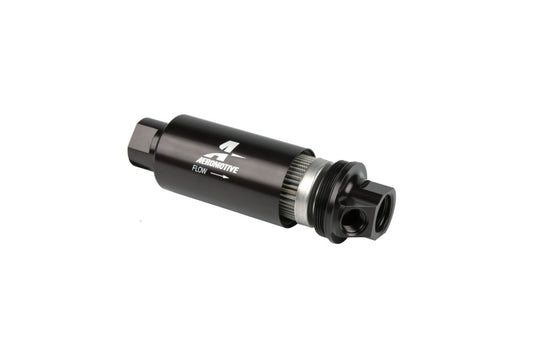 Aeromotive In-Line Filter - AN-10 / AN-06 Dual Outlet - Burkken Auto Parts