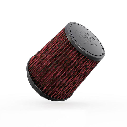 K&N Filter Universal Rubber Filter Round Tapered 4.5in  Flange 5.875in Base 4.5 inch Top 6in  Height - Burkken Auto Parts