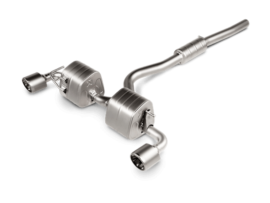 Akrapovic 2021+ Toyota GR Yaris Slip-On Race Line (Titanium) - Burkken Auto Parts