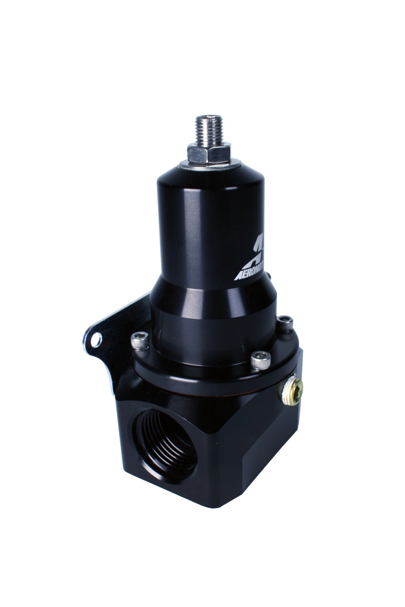 Aeromotive Adjustable Regulator - 30-120 PSI - .500 Valve - 2x AN-12 Inlets / AN-12 Return - Burkken Auto Parts