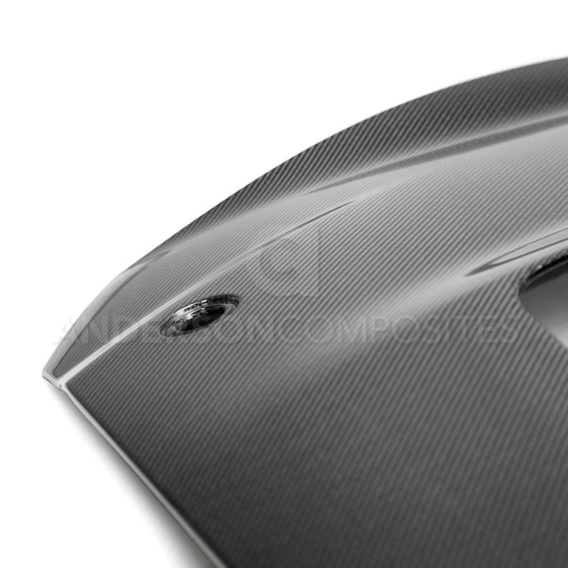 Anderson Composites 2020 Mustang Shelby GT500 Double Sided Carbon Fiber Hood - Burkken Auto Parts