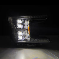 AlphaRex 18-20 Ford F-150 NOVA LED Proj Headlight  Blk (14th Gen G2 Style) - Burkken Auto Parts