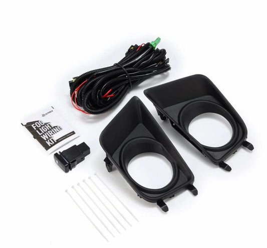 AlphaRex 12-15 Toyota Tacoma Bezel & Wiring Kit (Does Not Include Fog Lights) - Burkken Auto Parts