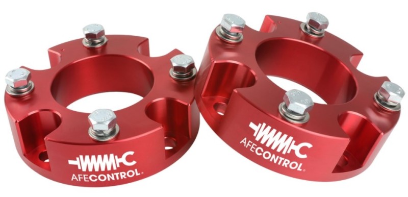 aFe CONTROL 2.0 IN Leveling Kit 07-21 Toyota Tundra - Red - Burkken Auto Parts