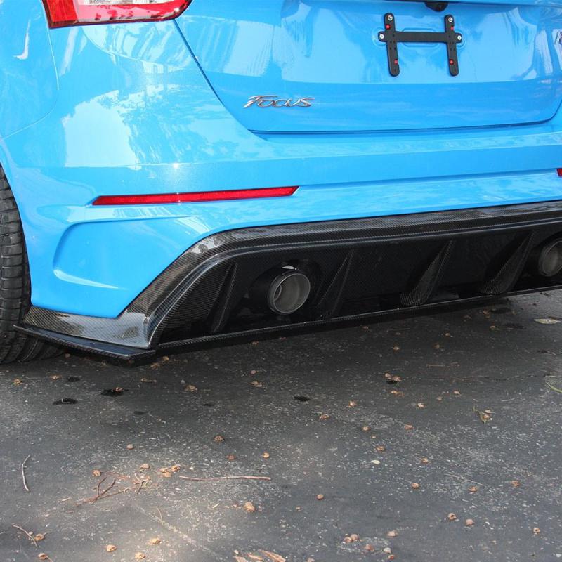 Anderson Composites 2016+ Ford Focus RS Type-R Rear Diffuser - Burkken Auto Parts