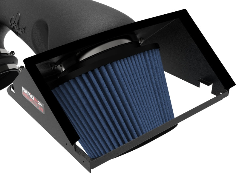 aFe Rapid Induction Cold Air Intake System w/Pro 5R Filter 2021+ Ford F-150 V6-3.5L (tt) - Burkken Auto Parts