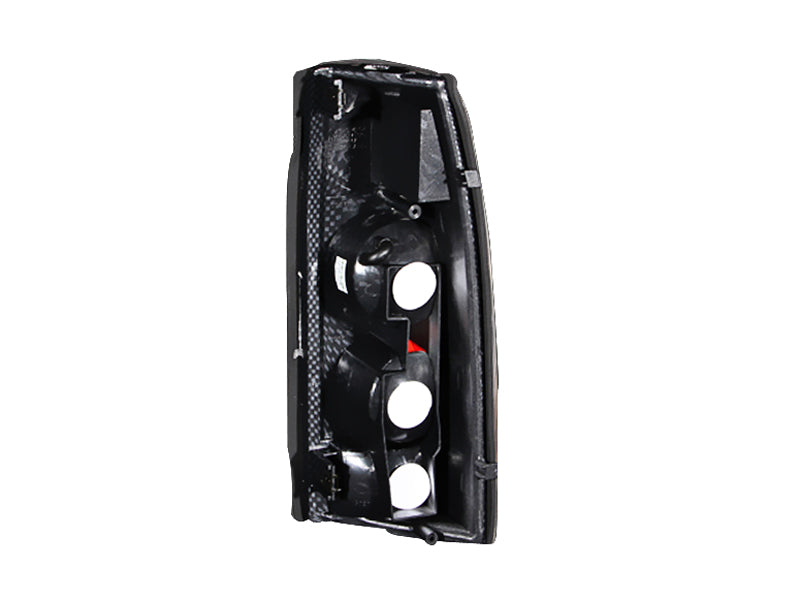 ANZO 1999-2000 Cadillac Escalade Taillights Black 3D Style - Burkken Auto Parts