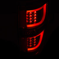 ANZO 2009-2013 Ford F-150 LED Taillights Black - Burkken Auto Parts