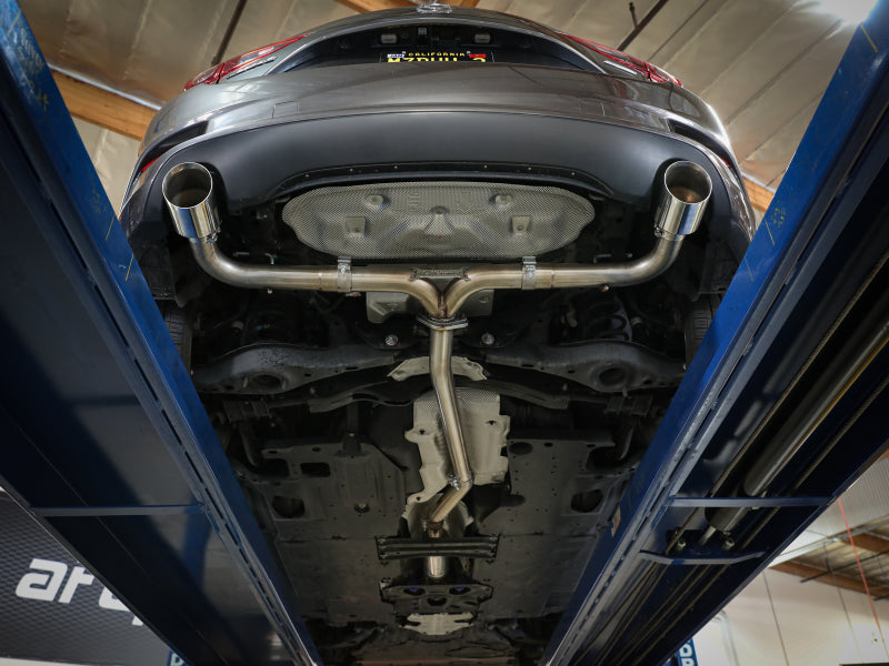 aFe Takeda 2-1/2in 304 SS Cat-Back Exhaust w/ Black Tips 14-18 Mazda 3 L4 2.0L/2.5L - Burkken Auto Parts