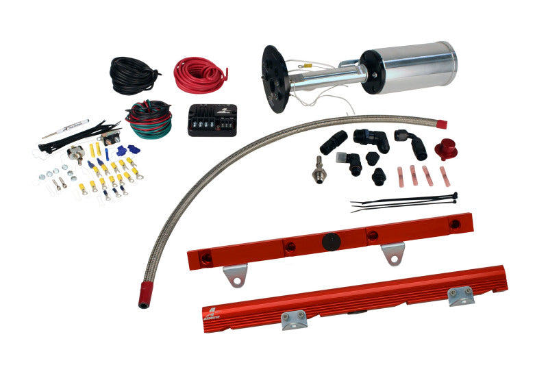 Aeromotive C6 Corvette Fuel System - Eliminator/LS1 Rails/PSC/Fittings - Burkken Auto Parts