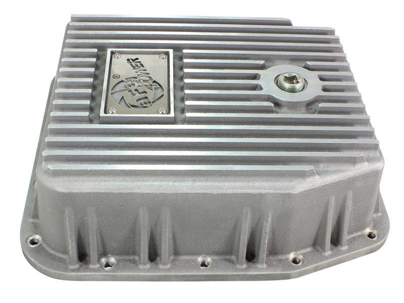 afe Transmission Pan (Raw); Ford Trucks 93-08 AODE/4R70W - Burkken Auto Parts
