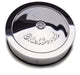 Edelbrock Air Cleaner Pro-Flo Series Round Steel Top Paper Element 14In Dia X 3 313In Chrome - Burkken Auto Parts