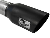 aFe MACHForce XP Exhaust 5in DPF-Back Stainless Steel Exht 2015 Ford Turbo Diesel V8 6.7L Black Tip - Burkken Auto Parts