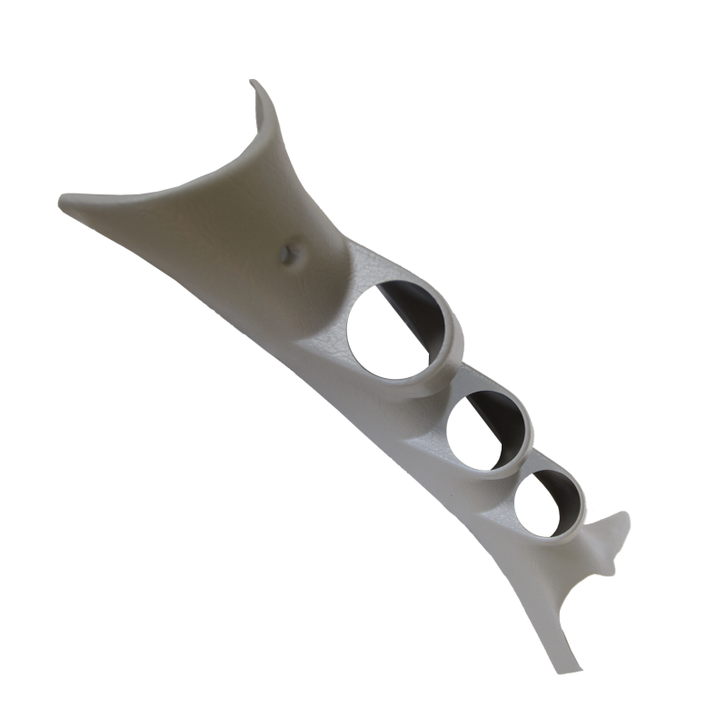 Autometer 03-08 Dodge Ram / 02 Dodge 1500 Triple 52mm Pillar Pod Taupe - Burkken Auto Parts